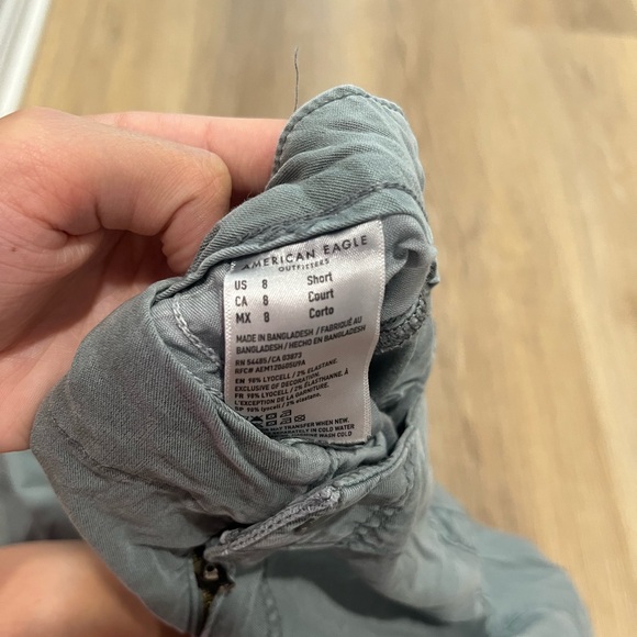 American Eagle Outfitters Slate Cargo Pants - Picture 4 of 5